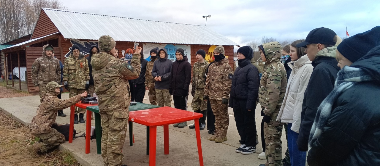 Военно-полевые сборы в г. Ухта.